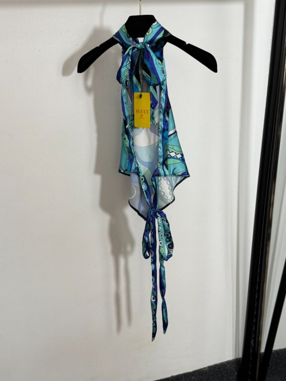 🌟Emilio Pucci🌟 blue Strapless Backless Tank Top - Picture 2 of 2